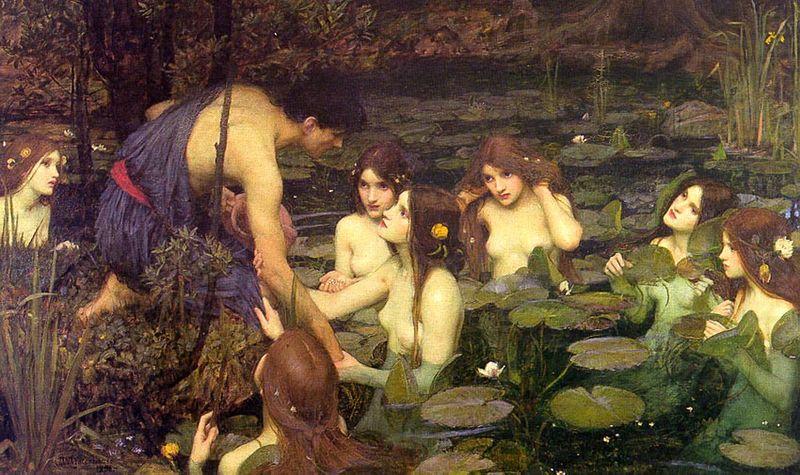 Hylas and the Nymphs, John William Waterhouse